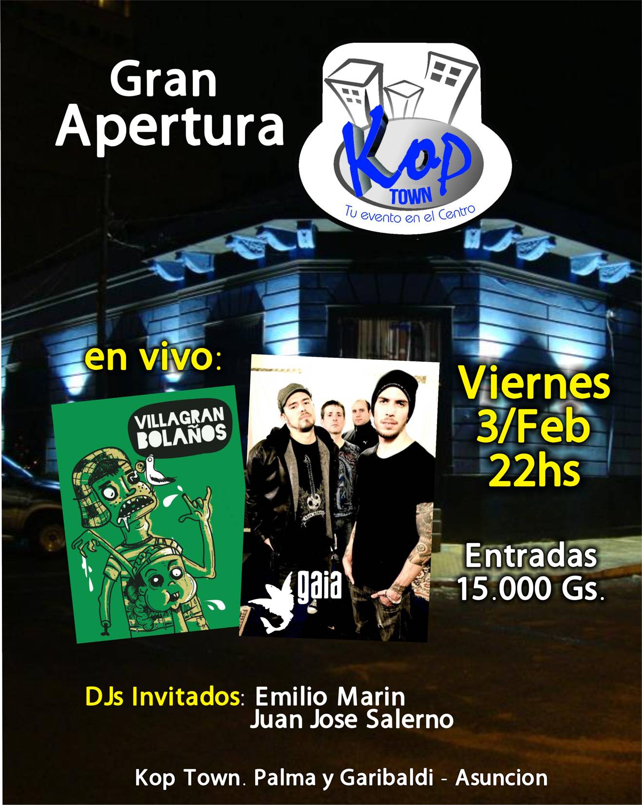kop town afiche