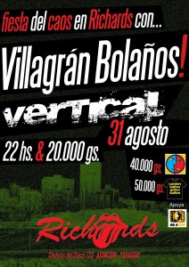 afiche 31 agos Richards (1)