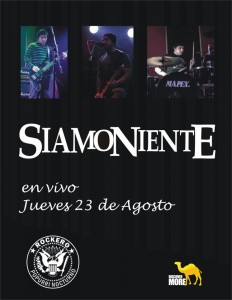 afiche rockero