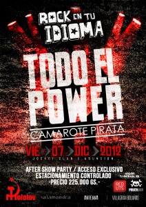 Afiche Camarote Pirata