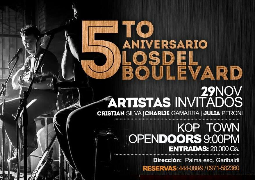 Los del Boulevard 5to. Aniversario
