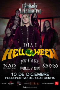 afiche helloween BAND
