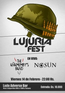 Afiche Lujuria Fest