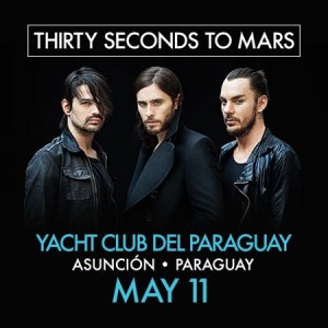 30 Seconds to Mars en Paraguay