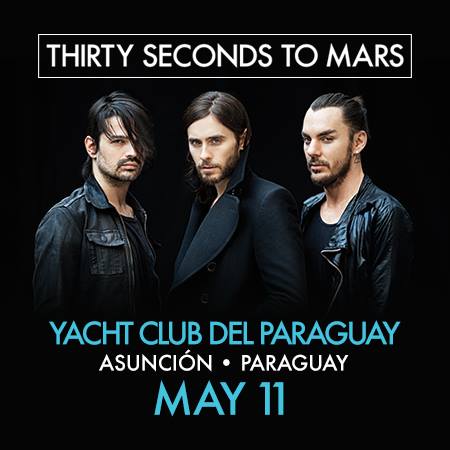 30 Seconds to Mars en Paraguay