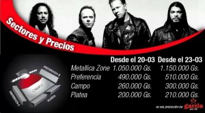 precios_metallica