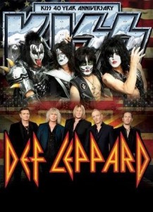 Kiss y Def Leppard - Tour Summer 2014