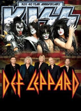 Kiss y Def Leppard - Tour Summer 2014