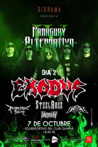Exodus y teloneros