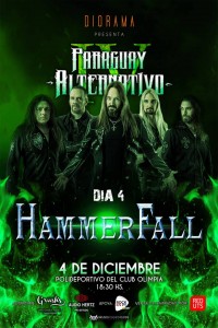 Hammerfall en Paraguay