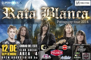 Rata Blanca en Ciudad del Este