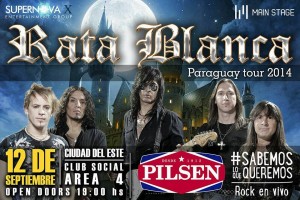 Rata Blanca en Ciudad del Este