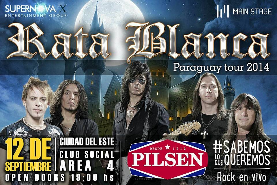 Rata Blanca en Ciudad del Este