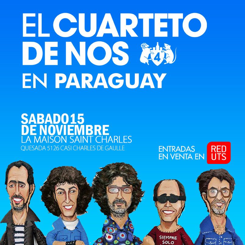 Cuarteto de Nos en Paraguay
