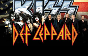 Kiss y Deff Leppard