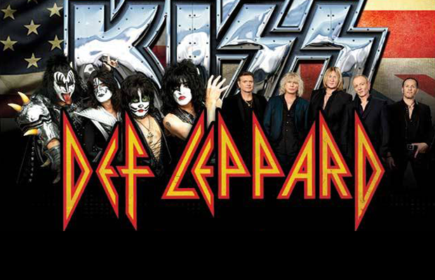 Kiss y Deff Leppard