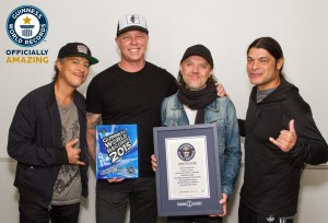 Metallica oficialmente en los Records Guinness