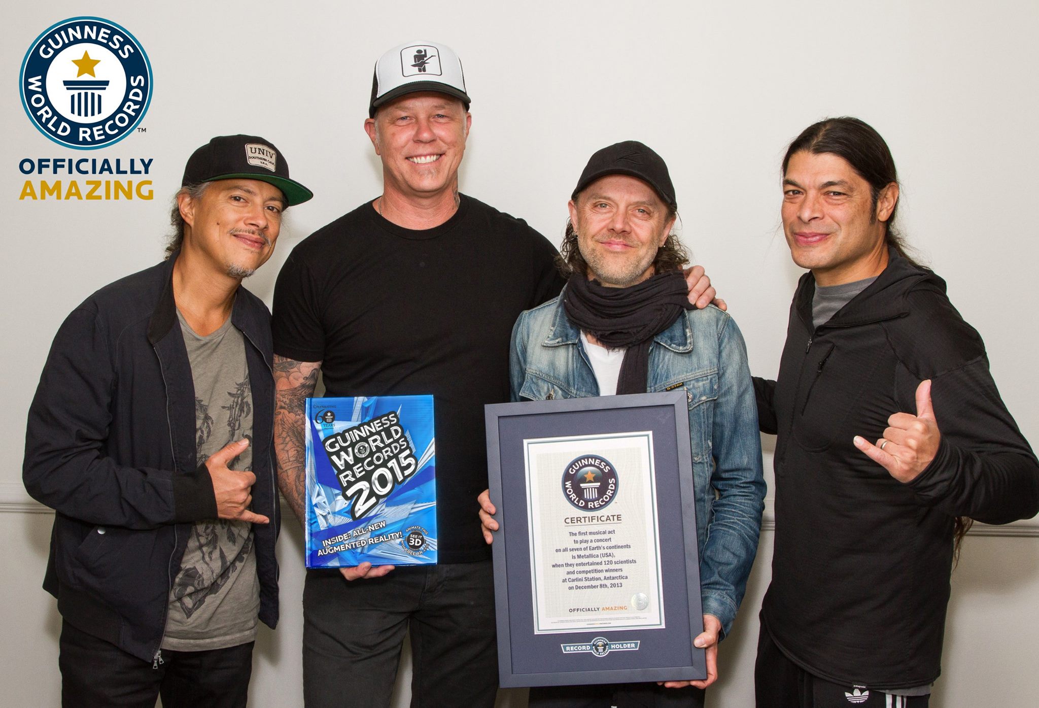 Metallica oficialmente en los Records Guinness