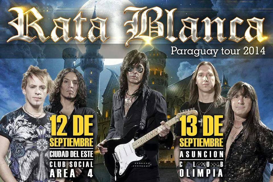 Rata Blanca en Paraguay