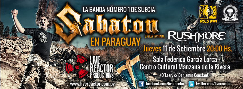 Sabaton en Paraguay