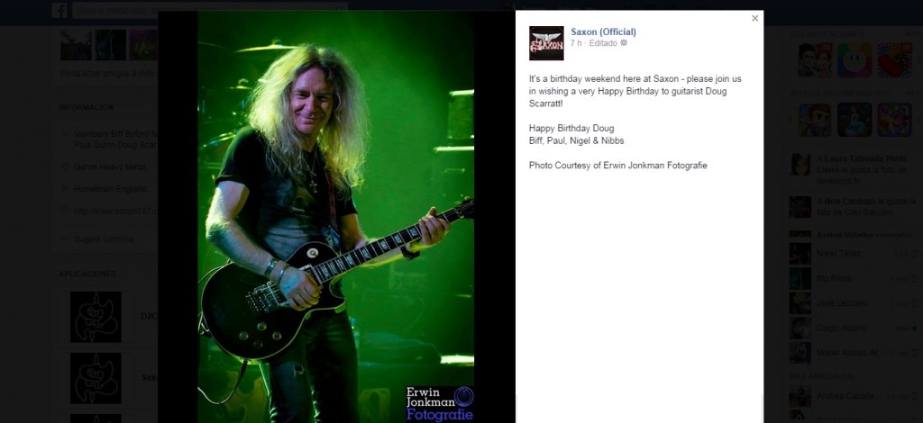 Doug Scarratt this de cumpleaños