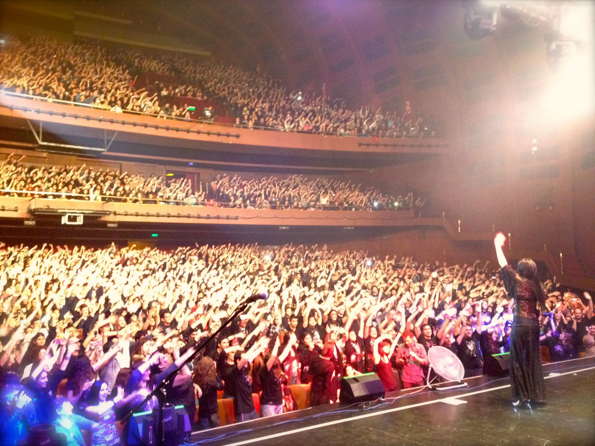 Tarja Turunen en el Gran Rex, Buenos Aires, Argentina