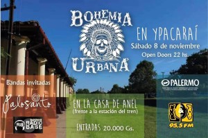 Bohemia Urbana en Ypacaraí