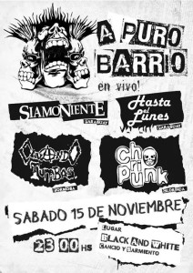 Siamoniente y Hasta el Lunes estarán en Clorinda, Argentina.
