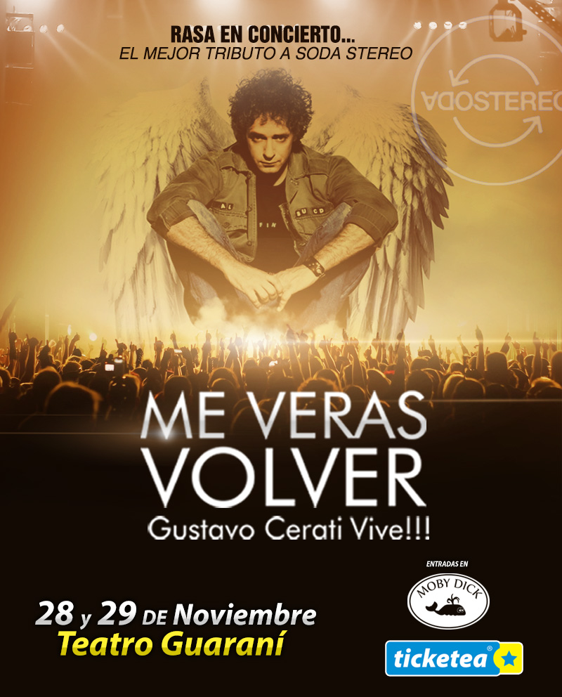 Rasa en Paraguay - 28 y 29 de noviembre en el Teatro Guaraní
