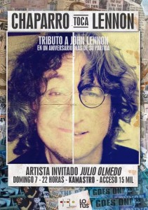 Chaparro toca Lennon