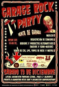 Garage rock party