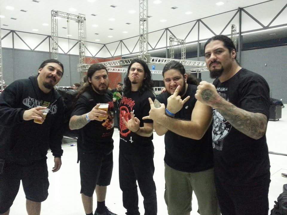 Ambas bandas compartieron escenario en el Armaggeddon Festival donde surgió la amistad que ahora hace posible la venida de Krisiun a Paraguay Krisiun y Kuazar