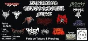 Zeballos Tattoo Metal Fest