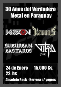 Concierto homenaje a Metal Urbano