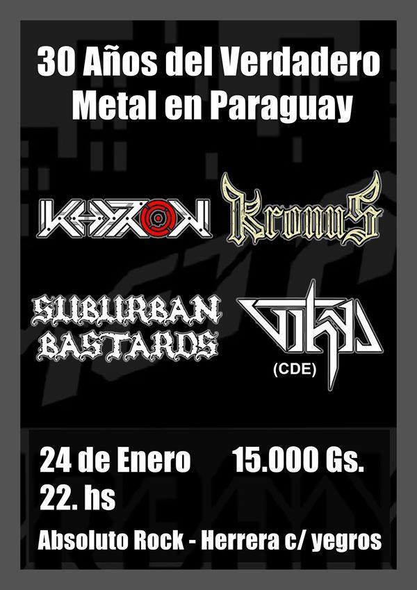 Concierto homenaje a Metal Urbano