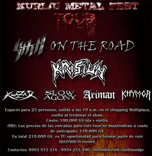 Kuriju Metal Fest Tour