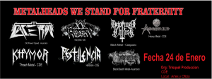 Metalheads We Stand For Fraternity