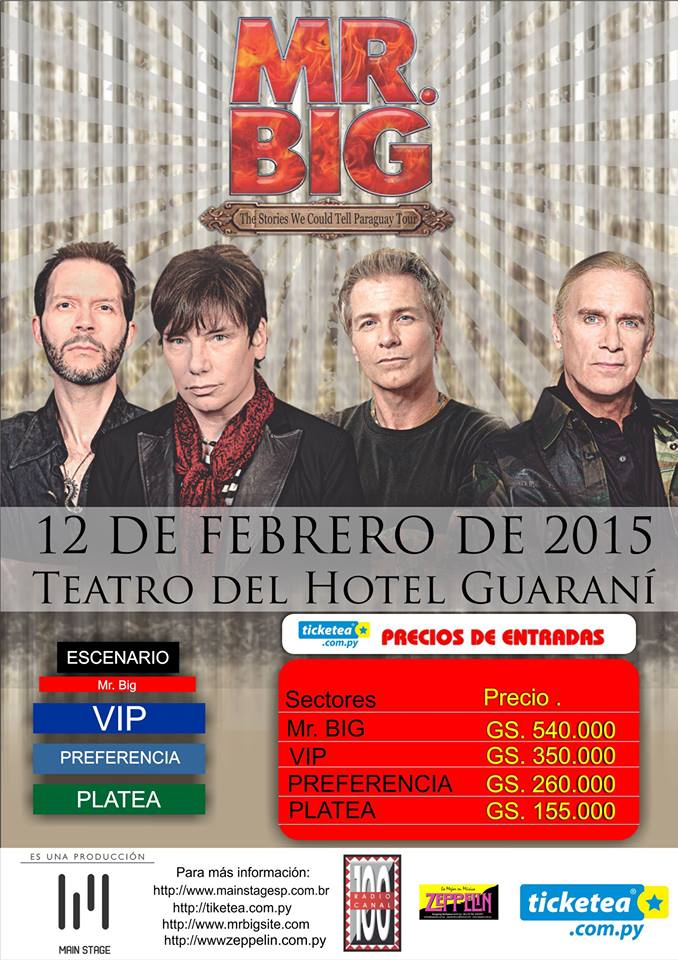 Mr Big en Paraguay
