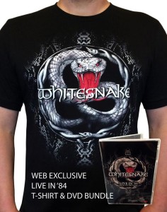 Sorteo de remera + dvd de Whitesnake