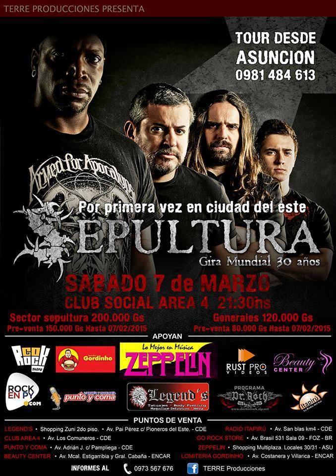 Sepultura en Ciudad del Este