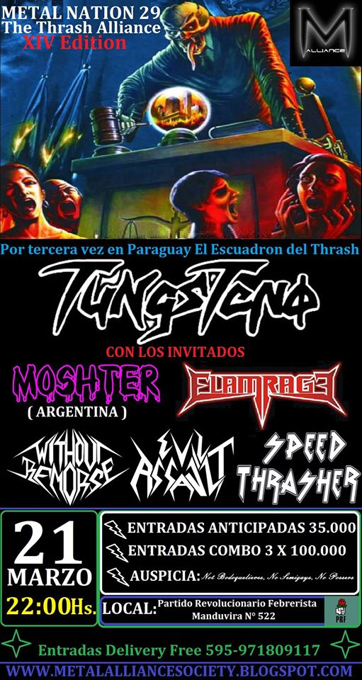 Tungsteno en Paraguay