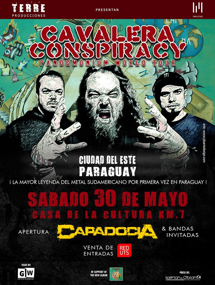 Cavalera Conspiracy en CDE