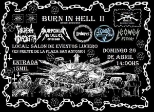 Burn In Hell - 2da. Edición