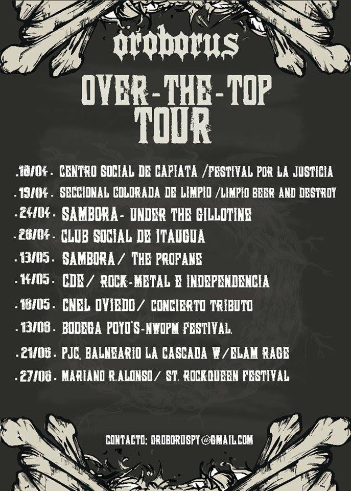 Over The Top Tour 2015