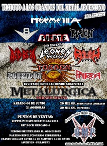 Tributos a Los Grandes del Metal Argentino - 2da Edición en PRF