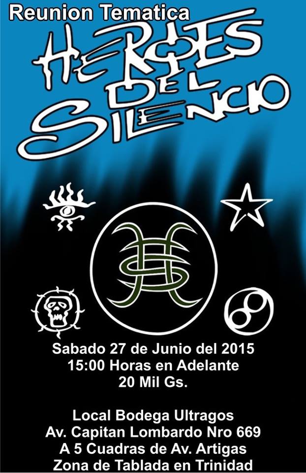 Reunión Temática Heroes del Silencio Paraguay