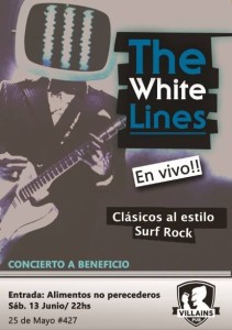 The White Lines en vivo