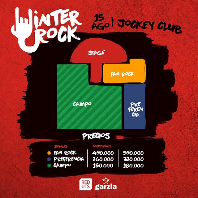 Winter Rock - Precios y Sectores