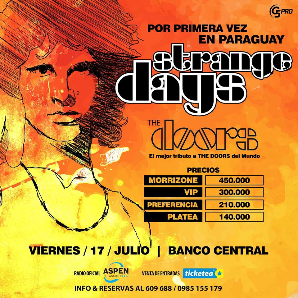 Strange Days en Paraguay - Precios y Sectores