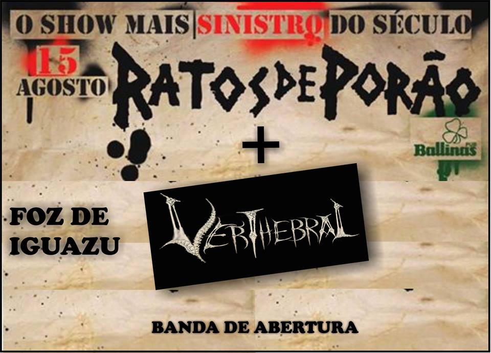 Verthebral, telonero de Ratos De Porao